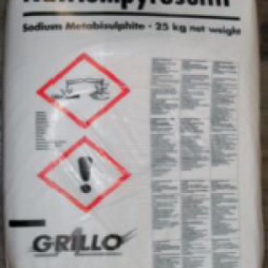 metabisulfito de sodio